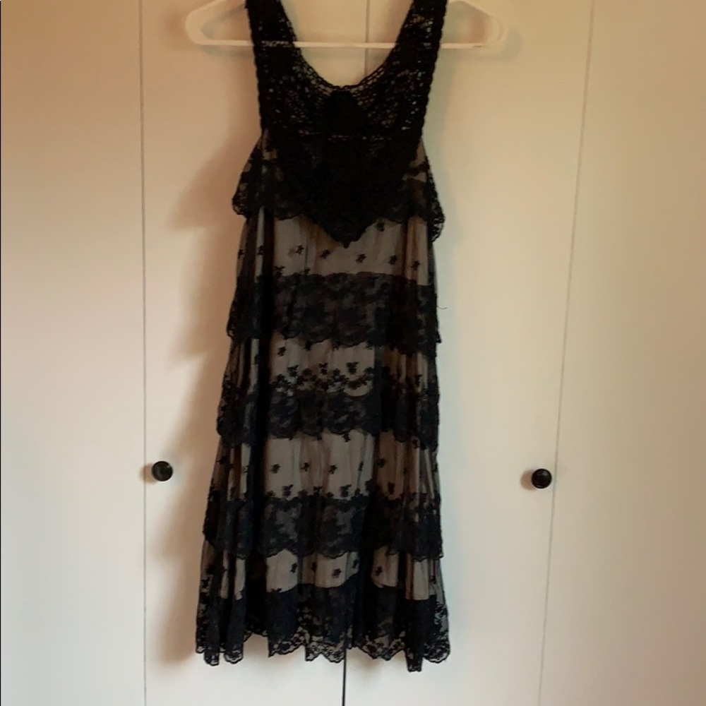 Fall lace dress